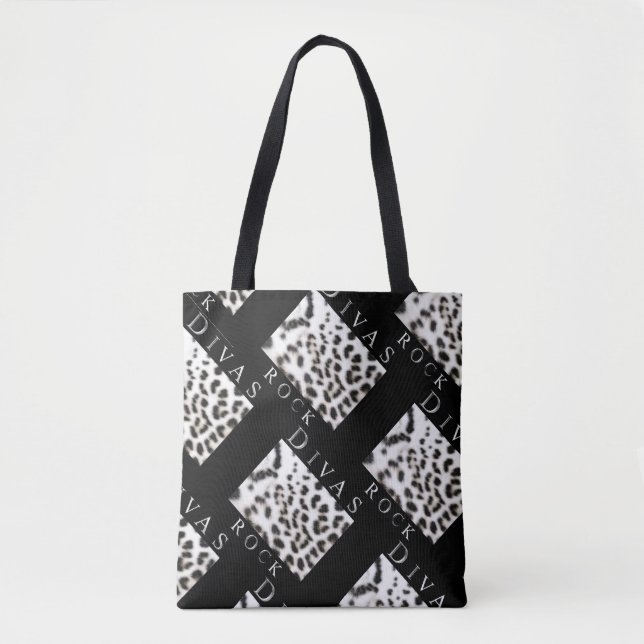 DIVAS ROCK TOTE BAG (Front)