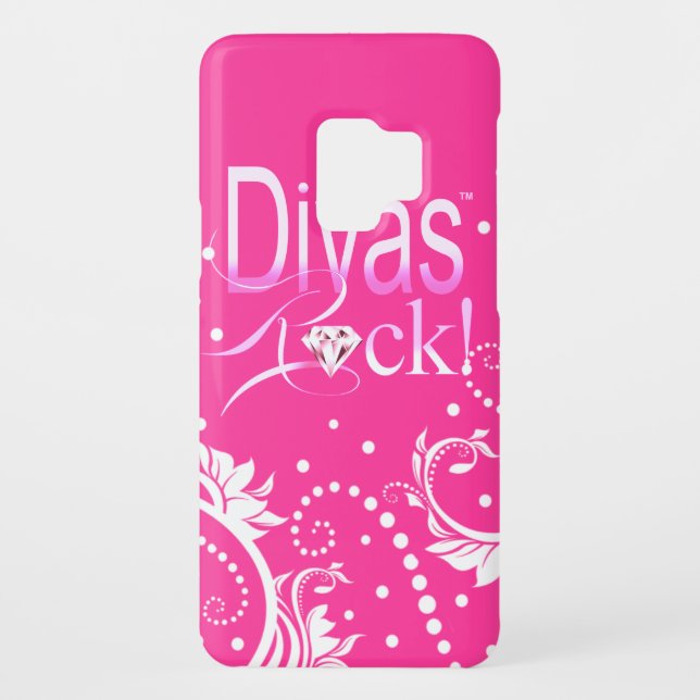 divas+rule gem+gemstone+sparkle+diamond+sparkling Case-Mate samsung galaxy case (Back)