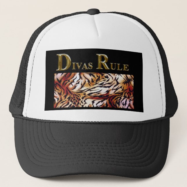 DIVAS RULE TRUCKER HAT (Front)