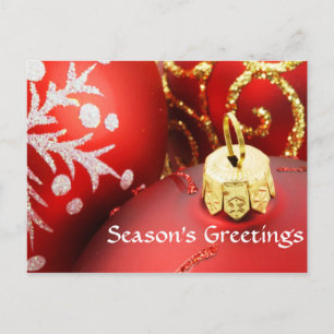 Diva's Season's Greetings Postcard