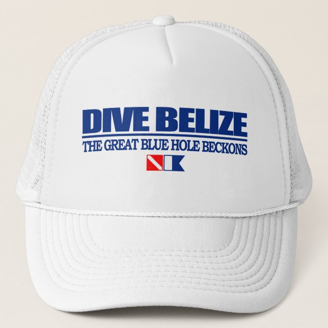 Dive Belize Trucker Hat (Front)