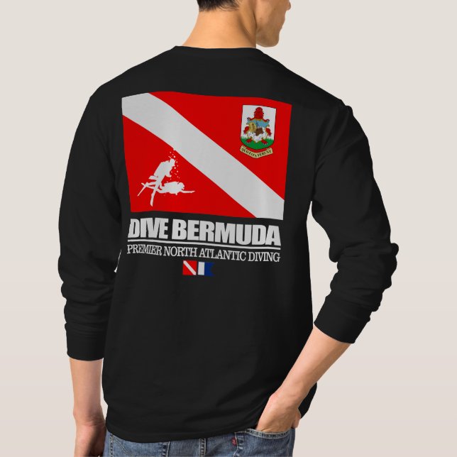 Dive Bermuda (sq) T-Shirt (Back)