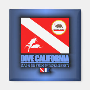 Dive California Magnet