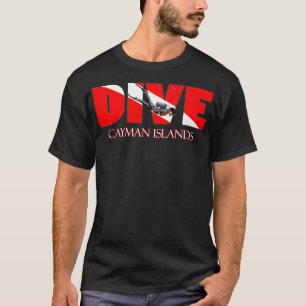 DIVE Cayman Islands SCUBA Diving Snorkeling  T-Shirt