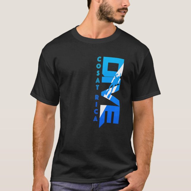 Dive Costa Rica Vacation Diving   T-Shirt (Front)