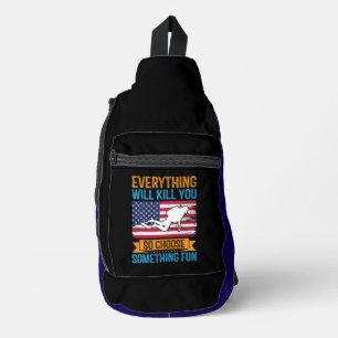 Dive Deep With Joyful Spirit Sling Bag