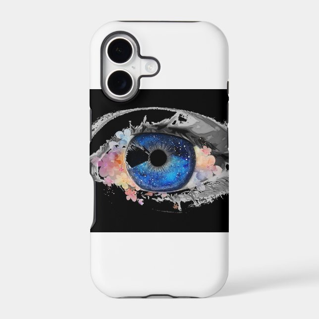 Dive Deep with this Stunning Eye iPhone Case (Back)