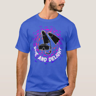 Dive Delight Scuba diving Diving Scuba Ocean lover T-Shirt