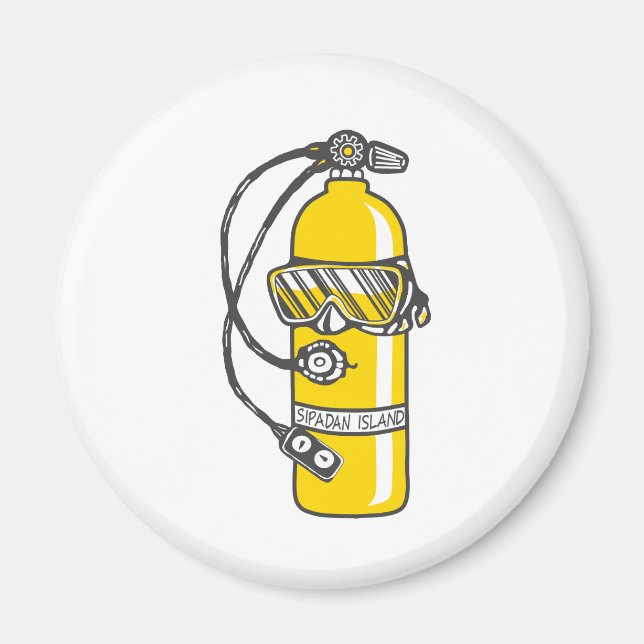 Dive Dive Dive Magnet (Front)