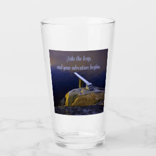 Dive Diving Take The Leap Adventure Glass