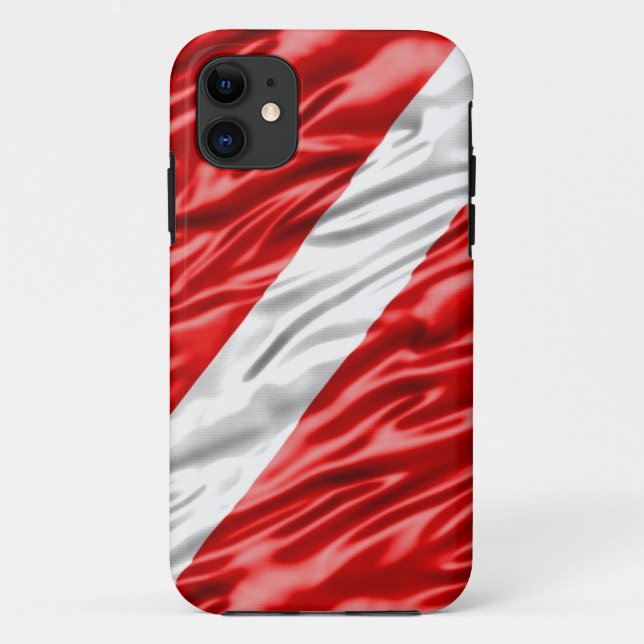 Dive Flag Case-Mate iPhone Case (Back)