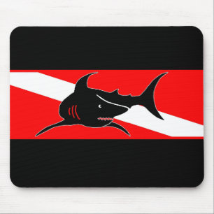 Dive Flag Collection Mouse Pad