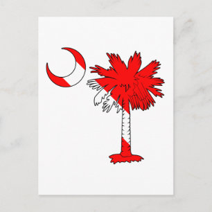 Dive Flag Palmetto Postcard