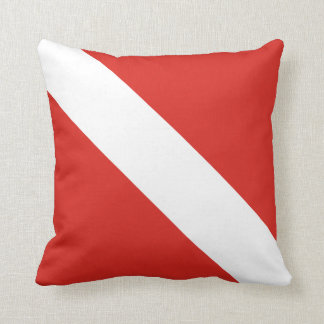 Dive Flag Throw Pillow