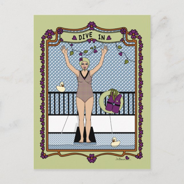 Dive In_A_ Postcard (Front)