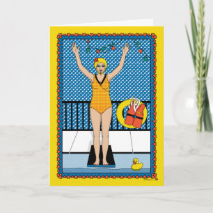 Dive In_B_Greeting Card