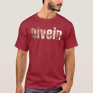 dive in surf on T-Shirt