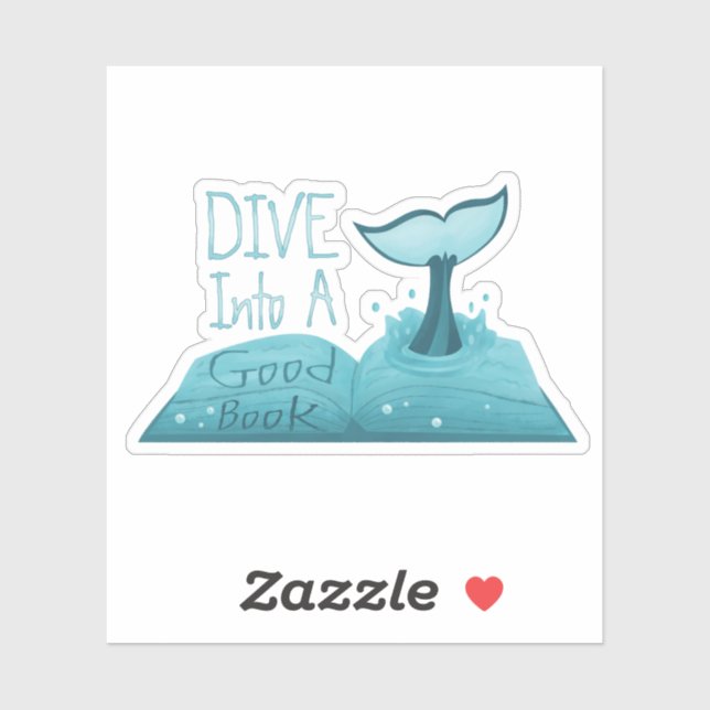 Dive into a Good Book (Sheet)