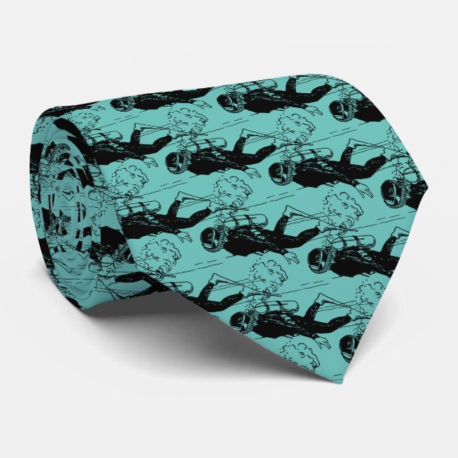 Dive into Elegance: Unveiling Our Scuba Diver Tie (Rolled)
