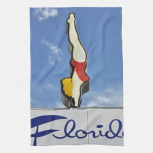 Dive into Florida Kitchen Towel