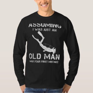 Dive into Humour with our Diving Tee: Defy Expecta T-Shirt