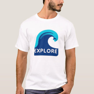 Dive into Serenity Ocean Wave T-Shirt