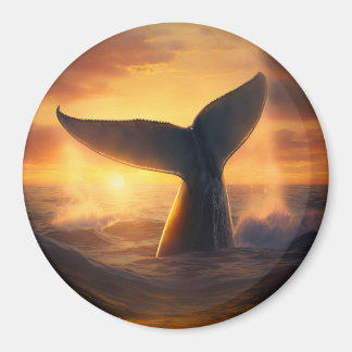 Dive into Sunset: Diving Whale Magnet