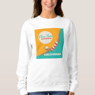 Dive Into Sunshine California Sweatshirt