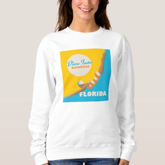Dive Into Sunshine | Florida Sweatshirt (Front)
