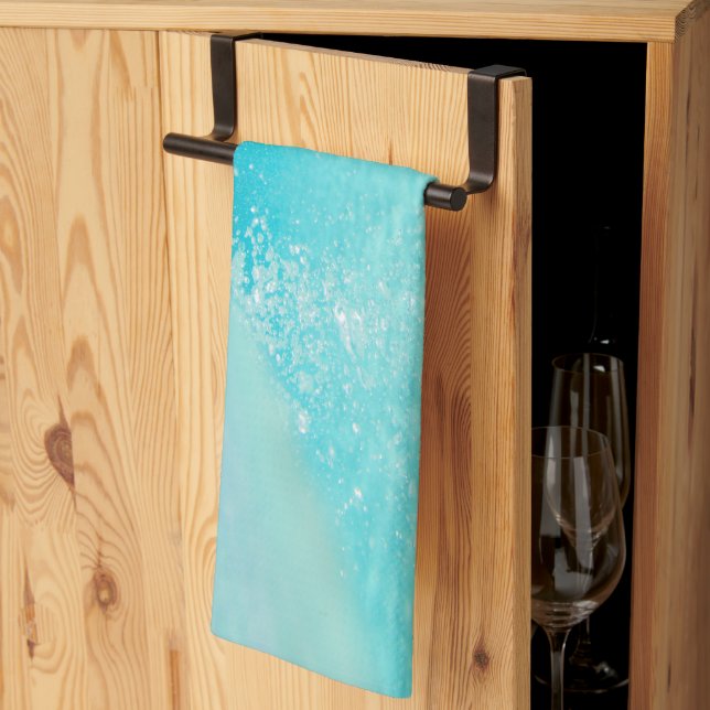 Dive into the Caribbean Sea Bliss 2 Kitchen Towel (Thirds Fold)