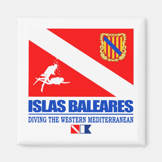 Dive Isla Baleares Magnet (Front)