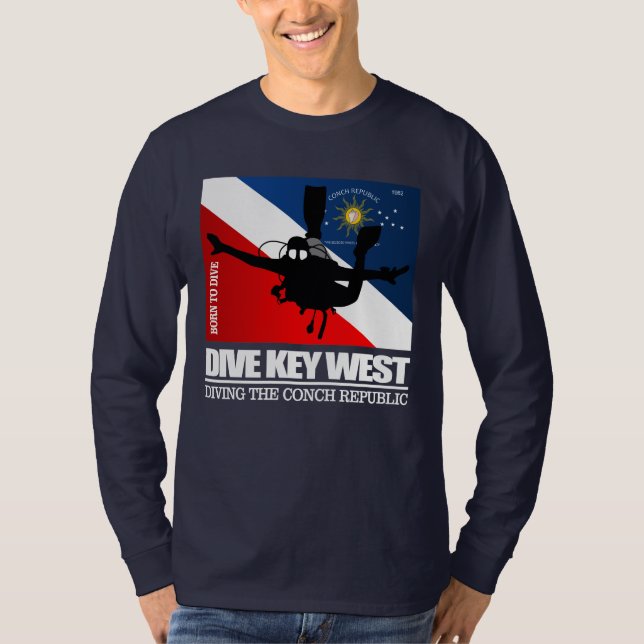 Dive Key West DF2 T-Shirt (Front)