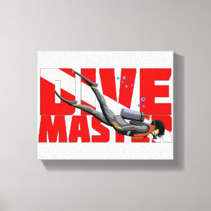 Dive Master Canvas Print