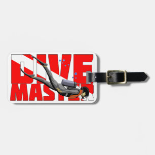 Dive Master Luggage Tag