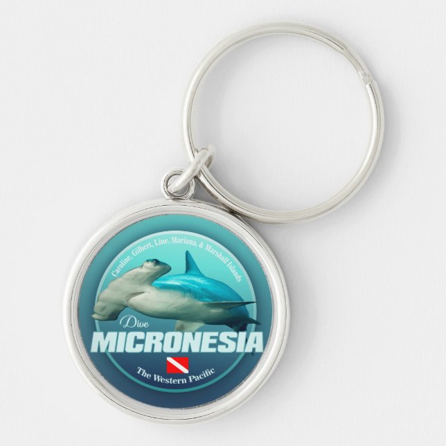 Dive Micronesia (DD2) Keychain (Front)