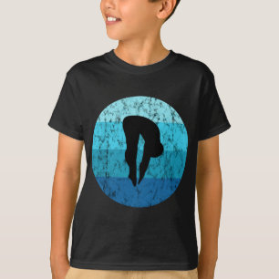 Dive Platform Retro Vintage Water Ocean Springboar T-Shirt