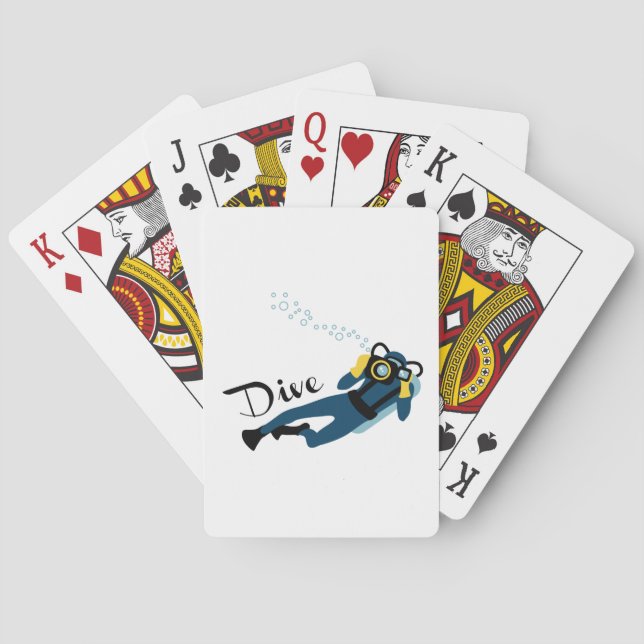 Dive Playing Cards (Back)