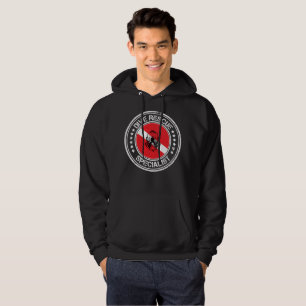 Dive Rescue Specialist Rubber Stamp Grunge Style Hoodie