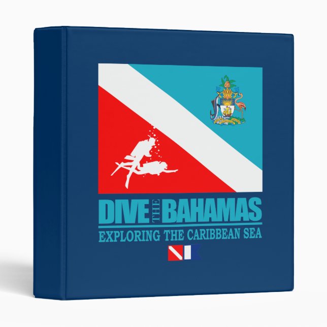 Dive The Bahamas Binder (Front/Spine)