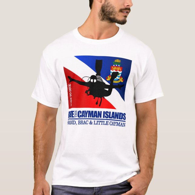 Dive The Cayman Islands DF2 T-Shirt (Front)