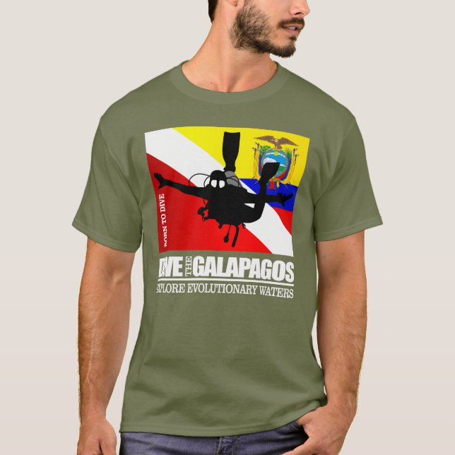 Dive The Galapagos DF2 T-Shirt (Front)