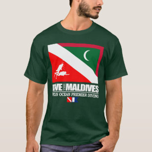 Dive The Maldives (sq) T-Shirt