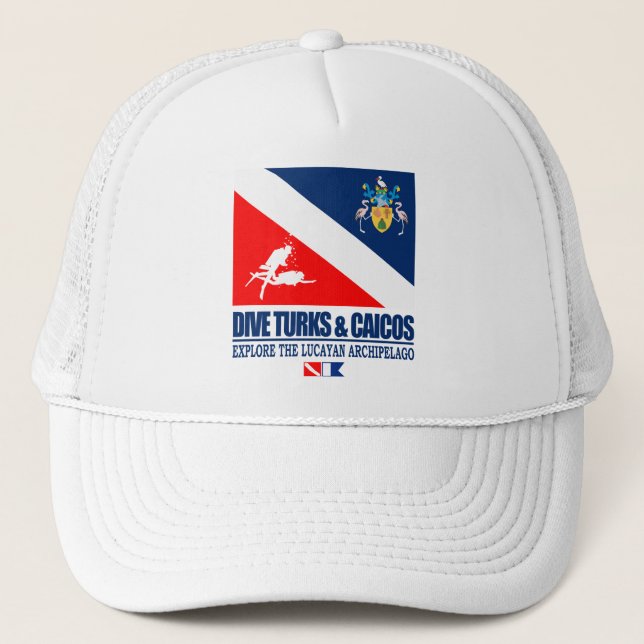 Dive Turks & Caicos Trucker Hat (Front)