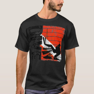 Dive Vintage Scuba Diver Diver Down Dive Flag Scub T-Shirt
