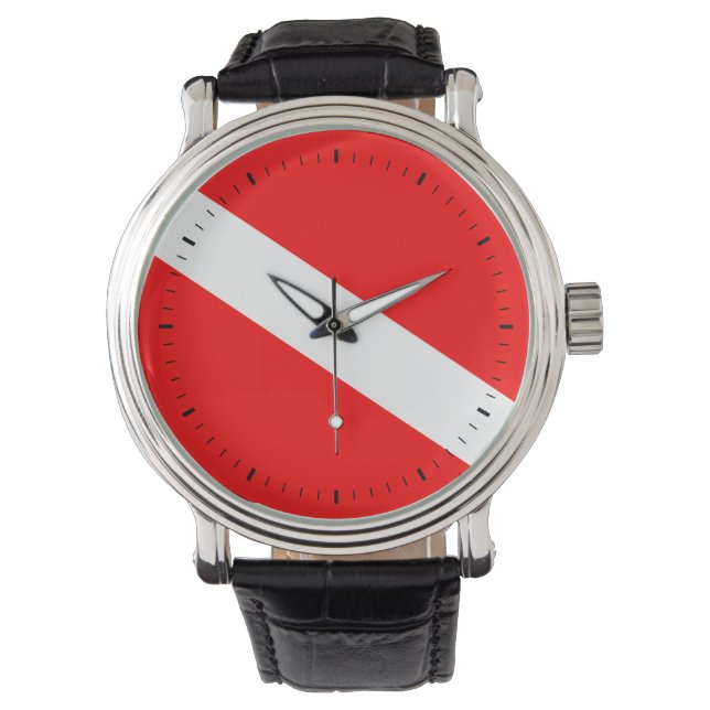 Diver Down Flag Watch (Front)