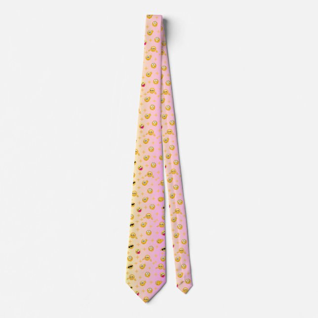 Diver emojis tie/2 tones tie (Front)
