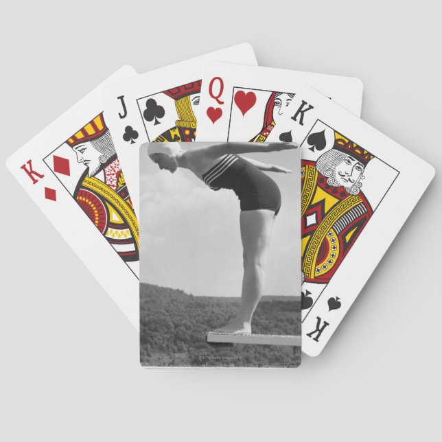 Diver Playing Cards (Back)