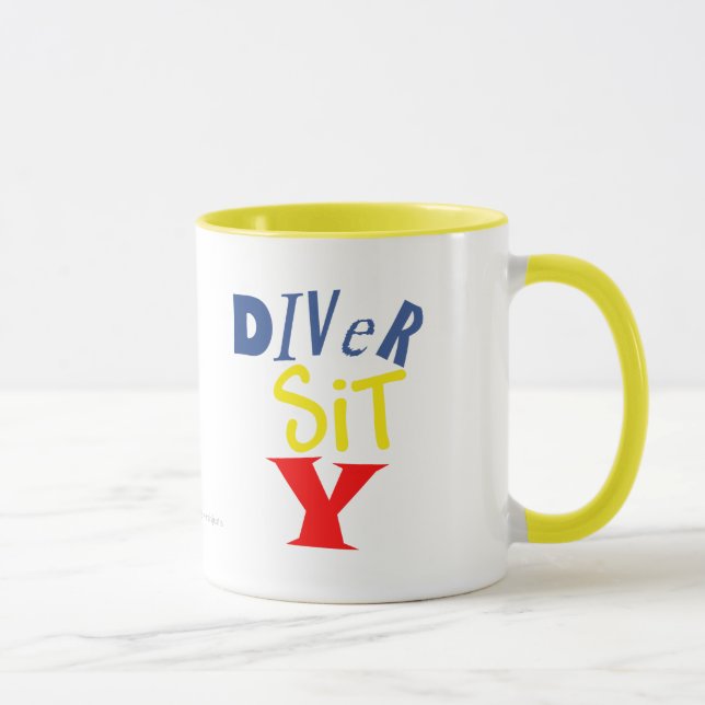 Diver Sit Y Mug (two image) (Right)