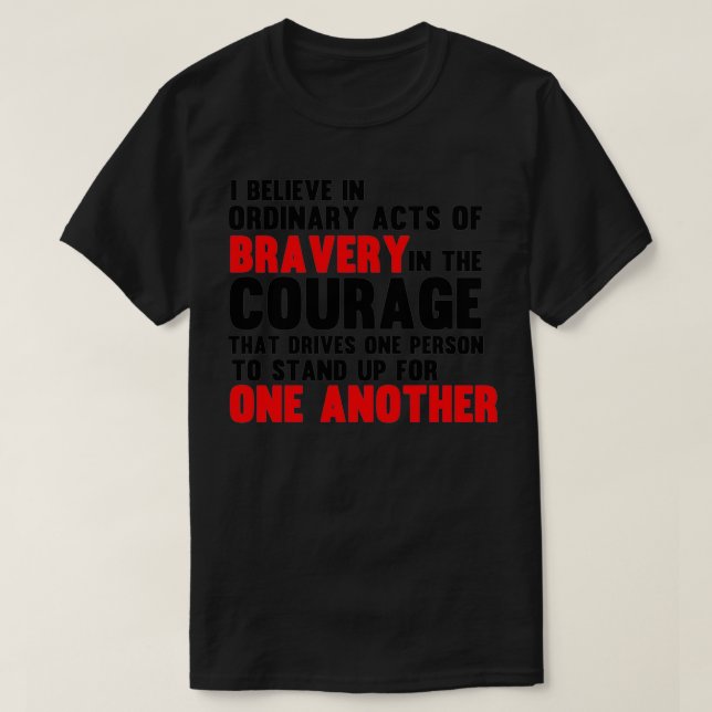DIVERGENT COURAGE T-Shirt (Design Front)
