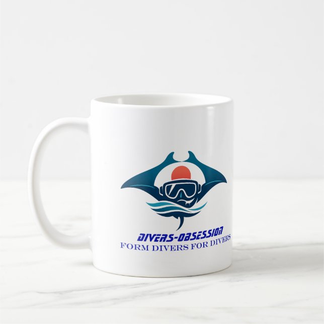 divers obsessions mug (Left)